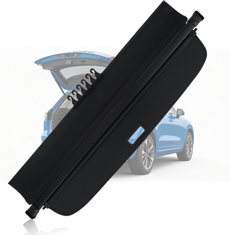 NTLTPYY Cargo Cover for Volkswagen Tiguan 2018-2024 l4 1.4L 2.0L - Waterproof Tear Accessories-Resistant Carbon Fibe Trunk Cover, Car Retractable Cargo Cover, Anti-Peeping Luggage Privacy Shield - Image 1